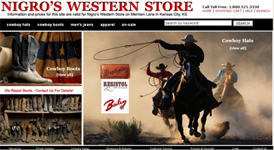 [Nigro's Western Store - www.nigroswesternstore.net]